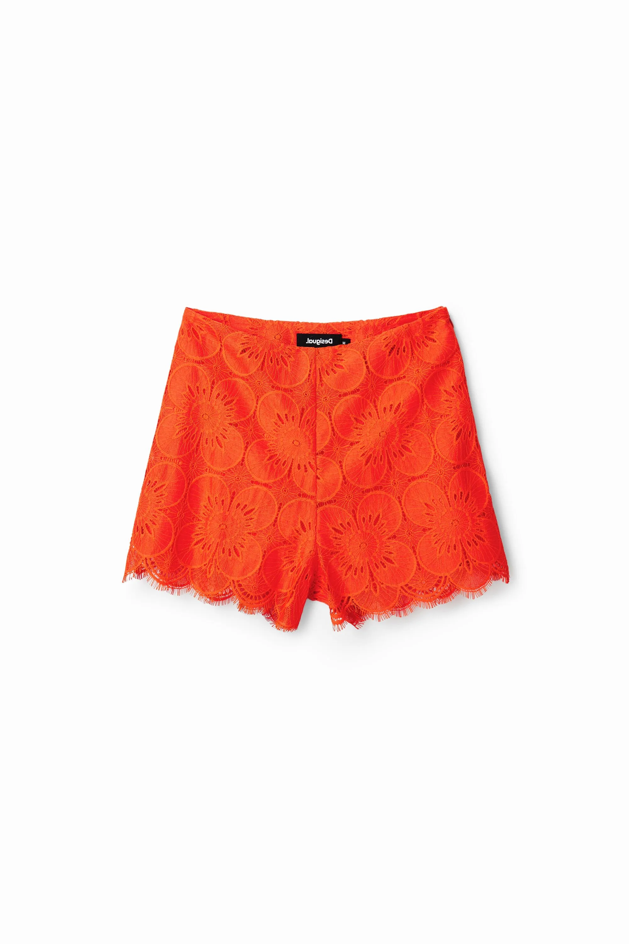 Shorts encaje retro