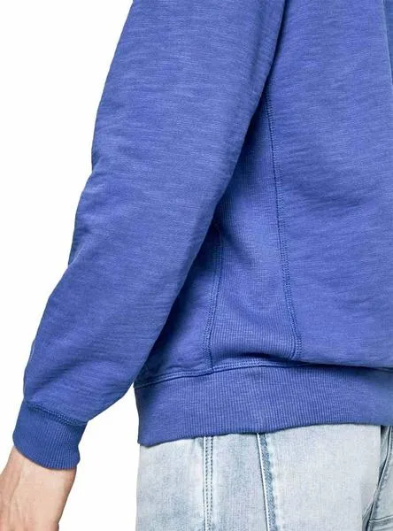 sudadera pepe jeans gavin azul para hombre