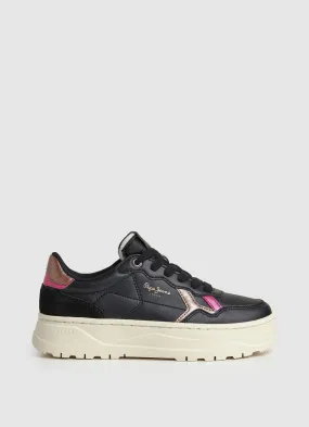 Tenis Pepe Jeans Mujer Kore Poppy W Color Negro