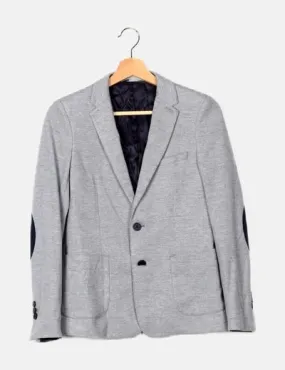 TIZZAS Blazer básica gris