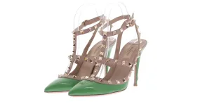 VALENTINO GARAVANI Tacones T.EU 39 Charol Verde 