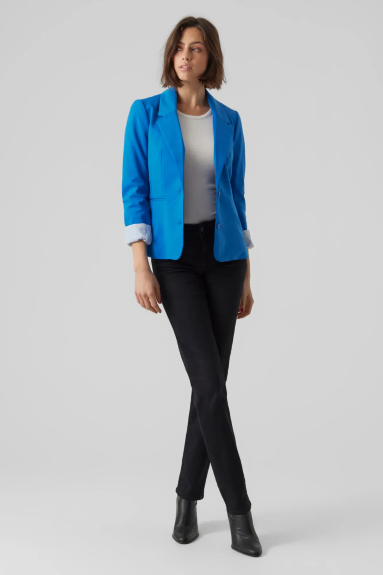 Vero Moda Blazer de mujer manga larga con bolsillos