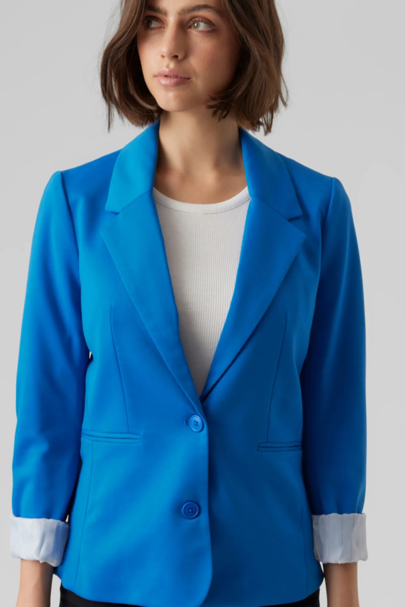 Vero Moda Blazer de mujer manga larga con bolsillos