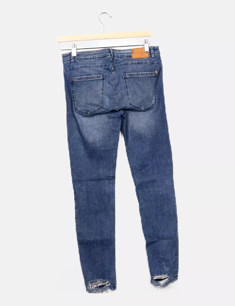 Zara Pantalón denim básico